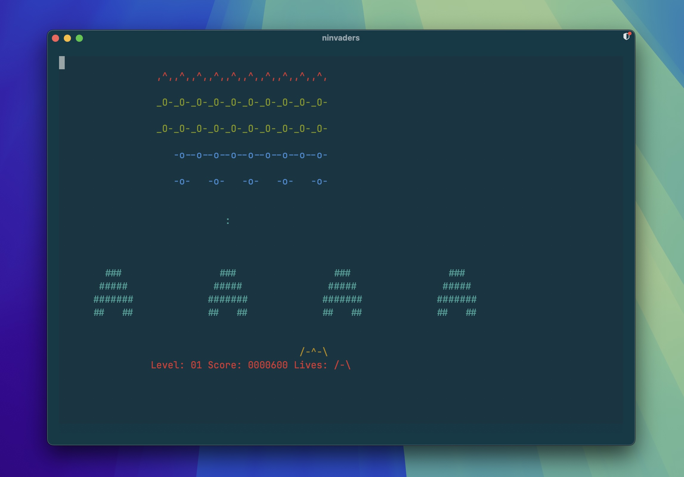 ninvaders screenshot